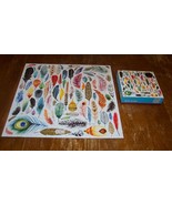 GALISON Colorful Bird Feathers FOIL JIGSAW PUZZLE 500 Pieces  20&quot; X 20&quot; - $20.31 CAD