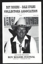 Roy Rogers-Dale Evans Collectors Association Program Book-Summer 1992-Dusty R... - $37.59