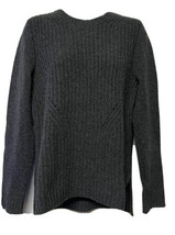 J.Crew Women’s  Gray Wool Sweater Size S Crew Neck NEW - £40.38 GBP