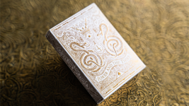 White Gold Edition Playing Cards Deck by Joker and the Thief - £14.99 GBP