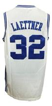 Christian Laettner #32 College Basketball Jersey Sewn White Any Size image 2