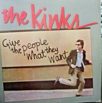 The Kinks-Give The People What They Want-LP-1981-NM/EX - £7.91 GBP