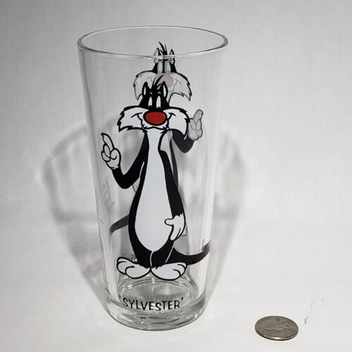 Primary image for Sylvester Looney Tunes 1973 Warner Bros Pepsi Collector Series Glass 16 oz