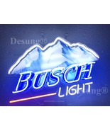 New Busch Light Mountain Neon Sign 19&quot;x15&quot; with HD Vivid Printing Techno... - £130.68 GBP