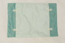 Newbridge 1 Placemat Asian Style Ribbon Robin Egg Blue Green Aqua 13&quot; X ... - $8.76 CAD