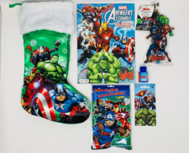 Avengers Christmas Stocking Bundle 7 Piece Set - £12.65 GBP