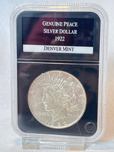 1922 D Peace Dollar $1 90% Silver PCS Stamps &amp; Coins - £31.10 GBP