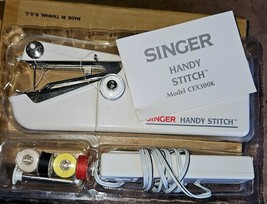 Vintage SINGER Handy Stitch Handheld Sewing Machine Model CEX300K - $16.83