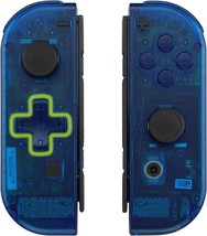 Extremerate Transparent Clear Blue Joycon Handheld Controller Housing (D-Pad - $31.99