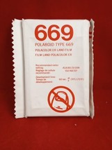 Vintage Polaroid 669 Film - Pack of 10 ISO 80 - Expired 81 - £27.96 GBP