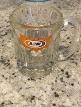 Vintage A&amp;W Root Beer w/ U.S MAP Logo 4 1/2&quot; Tall TEEN size Mug As-Is - £7.87 GBP