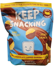 Keep Snacking Chocolate Banana Chips 16 OZ - $24.90