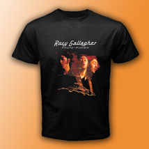 Rory Gallagher Photo Finish Guitar Hero Fender Black T-Shirt Size S-3XL - £13.76 GBP+