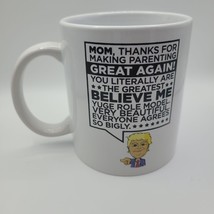 Donald Trump Mom Mug Coffee Cup Making Parenting Great Again - £6.76 GBP