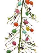 EV-126N Easter Garland in Pink, Green, Blue and Golden Color - £14.93 GBP