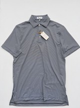 Peter Millar Polo Striped Shirt Black / White - $108.87