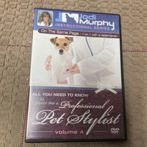 Jodi Murphy Grooming DVD  Vol 4: 1 on 1 With A Veterinarian - $19.80