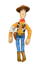 Plush Woody Doll Burger King Kids Meal Disney Pixar Toy Story Cowboy Vtg 1995 - £4.82 GBP