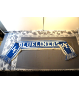 USAF USAFA AIR FORCE BLUELINERS HOCKEY BLUE &amp; WHITE SCARF - $22.96