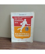 1974 High School Basketball Tournament Program NHIAA New Hampshire Class... - £18.24 GBP