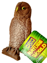Owl Boley Realistic Nature World Figure figurine toy Bird Animal Detailed PVC 5+ - £6.95 GBP