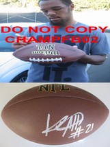 KEENAN ALLEN,CHARGERS,CALIFORNIA,BEARS,CAL,SIGNED,AUTOGRAPHED,FOOTBALL,C... - $128.69