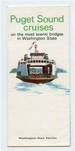 Puget Sound Cruises on the Most Scenic Bridges in Washington State 1960&#39;s - £13.93 GBP