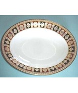 Alhambra By Minton Serving Platter 13.5&quot; Gold Trim Made England New No Box - €102,00 EUR