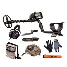Garrett AT Gold Metal Detector with Pouch, Digger, Gloves, Cap and Pinpo... - $827.40