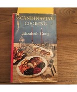 Scandinavian Cooking by Elizabeth Craig 1958 Vintage Cookbook Norway Sweden - €13,11 EUR