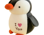 8&quot; I Love You Black &amp; White Penguin Soft Plush Toy - New - $16.99