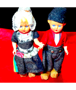 1950s Handmade and Crafted One Little Danish Boy and Girl~Eyes open and ... - £26.46 GBP