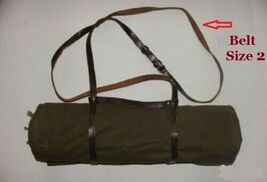 Soviet Rain Cape Poncho Strap Plasch-palatka Tent Carrying LEATHER BELT ... - $24.74