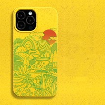 Iphone 11 12 13 14 15 case Spray paint art case Magnetic Attraction Char... - $274.20 MXN