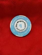 The Bicycle Club Casino $1 Chip Bell Gardens California  - $9.87