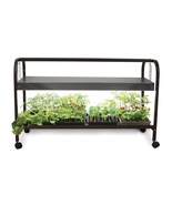 Burpee Single LED Light Glown Grow Light Garden Cart - £162.24 GBP