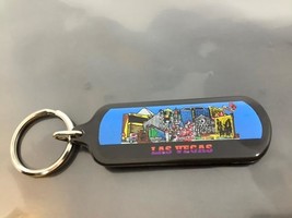 Vintage Souvenir Keyring Las Vegas Keychain Nevada Usa Ancien Porte-Clés C ASIN Os - £4.59 GBP