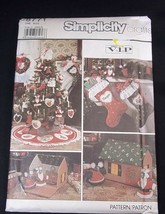 Simplicity VIP Fabrics Pattern 8771 Holiday Decorating Christmas - £4.39 GBP