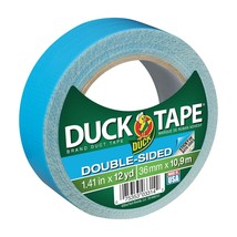 Duck Brand Double-Sided Duct Tape, 1.4-Inch by 12-Yards, Single Roll, Bl... - $18.99