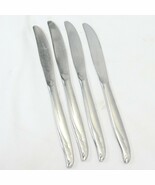 Wm Rogers Bermuda Dinner Knives 7-3/4&quot;  Stainless Lot of 4 - $10.91 CAD