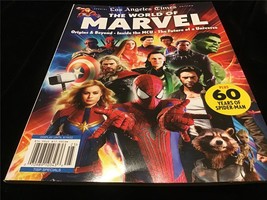 Los Angeles Times Special Edition Magazine The World of Marvel - £9.37 GBP