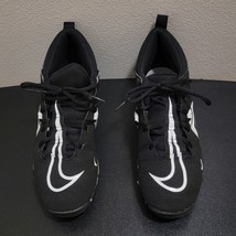 Nike Alpha Menace 3 Shark Football Cleats Black / White CV0582-001 Men&#39;s 6.5 - £23.66 GBP