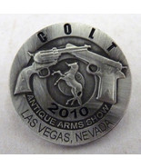 2010 Colt Lapel Pin Antique Arms Show Las Vegas NV vintage - $26.00