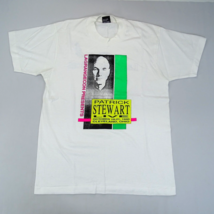 Vintage Patrick Stewart LAGRANGECON 90 Star Trek Convention T Shirt L Cleveland - £22.24 GBP