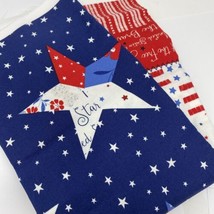 Riley Blake Land of the Brave Panel 1 Yard Red/White/Blue NEW - $10.44