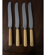 VINTAGE LOT OF 4 Butter Knifes E. WECK &amp; SON INC Stainless WEXTEEL New Y... - $29.56 CAD