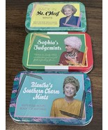 Golden Girls Mint Tin Set - Rose, Sophia &amp; Blanche - Sealed &amp; Collectibl... - $20.32