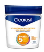 Clearasil Ultra Acne Control Treatment Facial Cleansing Daily Pads 5 in1... - £31.42 GBP