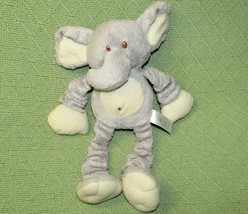 Spark Elephant Baby Plush Stretchy Legs Rattle Crinkle Ears Squeaker Stuffed Toy - £7.43 GBP
