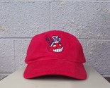 Cleveland Indians Chief &quot;King&quot; Wahoo With Crown Adjustable Ball Cap Hat New - $22.49